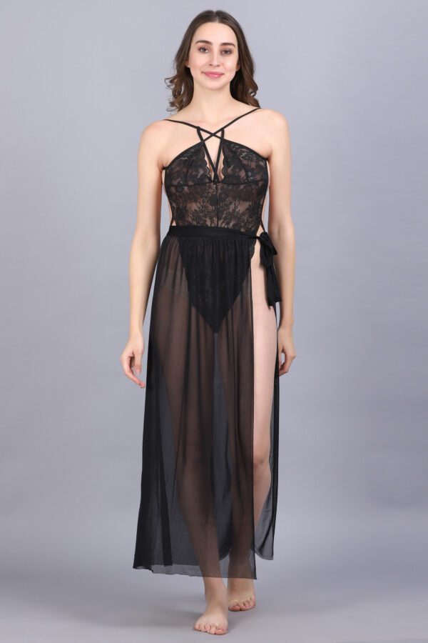 RegalBlack Gown Dress