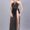 RegalBlack Gown Dress - Image 2