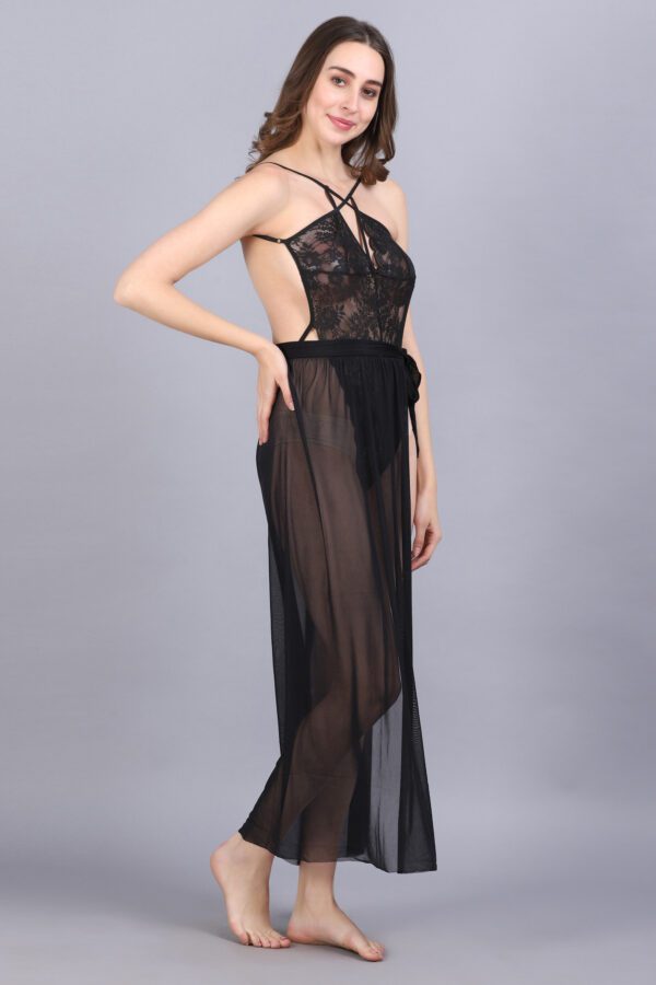 RegalBlack Gown Dress - Image 3