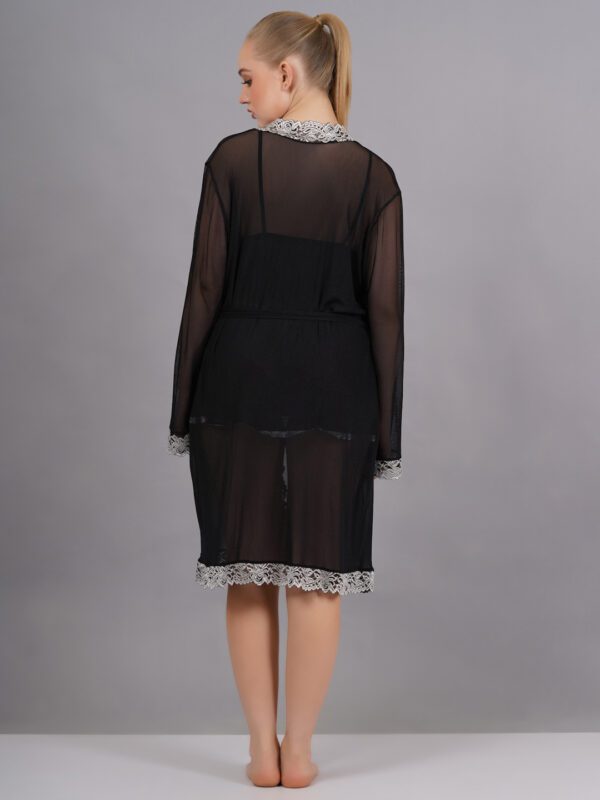 Black Night Gown - Image 4