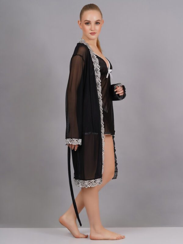 Black Night Gown - Image 5